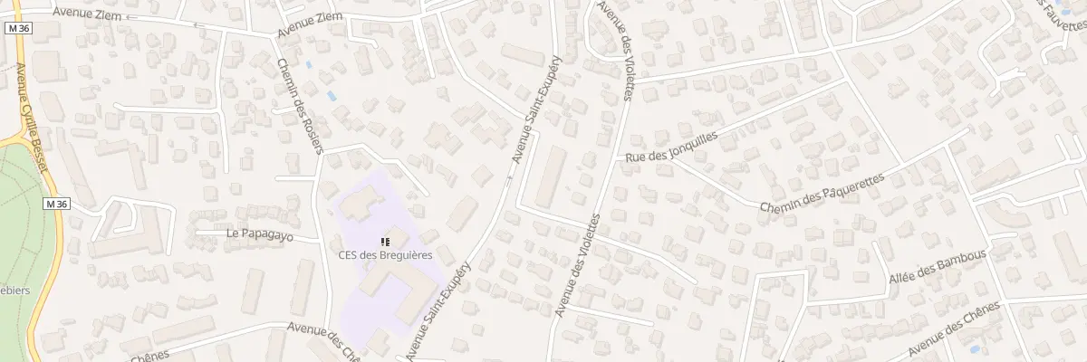 Plan du 14 Av Saint-Exupéry à Cagnes-sur-Mer