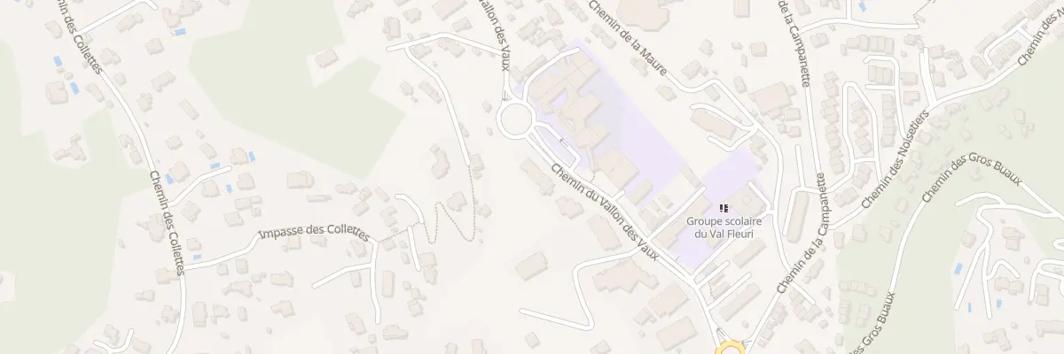Plan du 25 Che du Vallon des Vaux à Cagnes-sur-Mer
