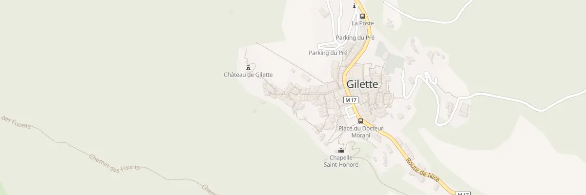 Plan du 5100 La Ville à Gilette