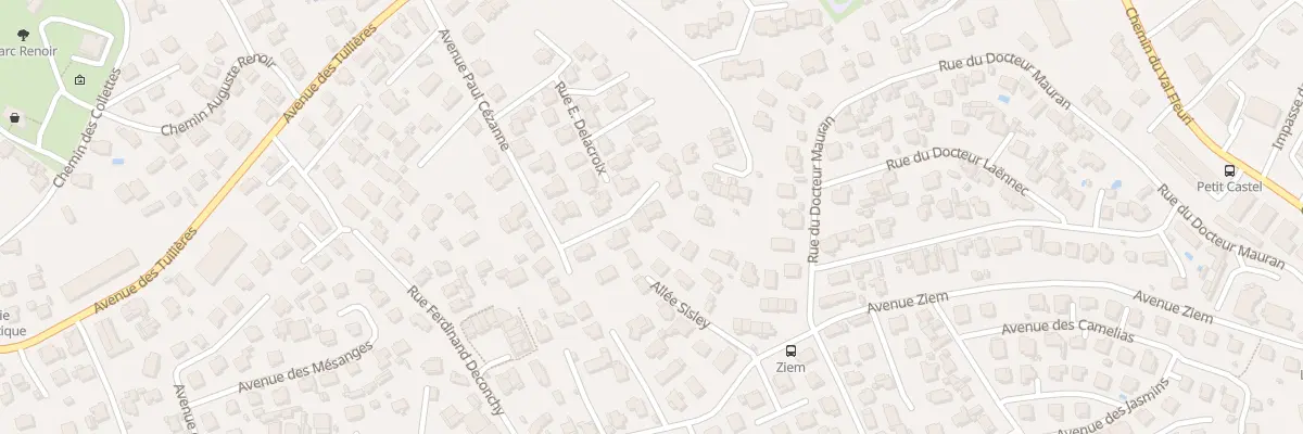 Plan du 19B Av Paul Cézanne à Cagnes-sur-Mer