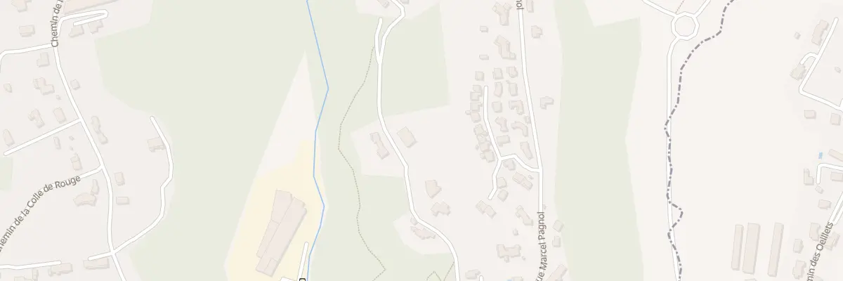 Plan du 682 All du Centaure à La Gaude