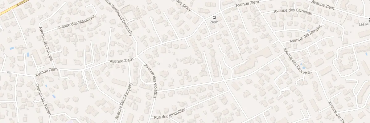 Plan du 40 Av des Bréguières à Cagnes-sur-Mer