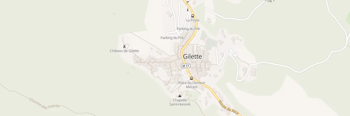 Plan du 5073 La Ville à Gilette