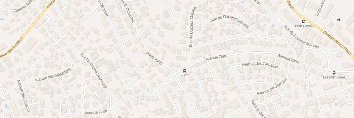 Plan du 1 Rue du Docteur Mauran à Cagnes-sur-Mer