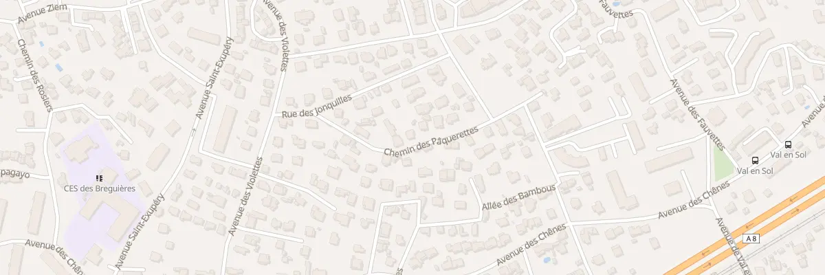 Plan du 9 Che des Pâquerettes à Cagnes-sur-Mer