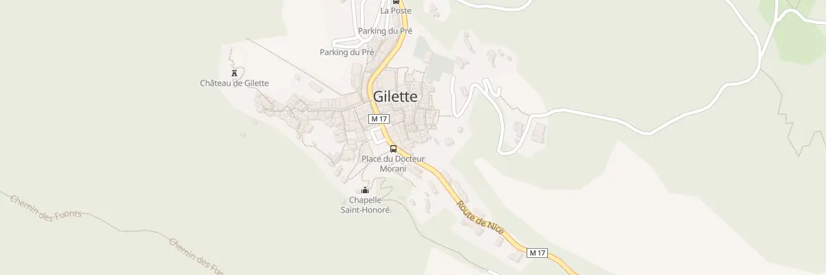 Plan du 5180 Rue du Collet à Gilette