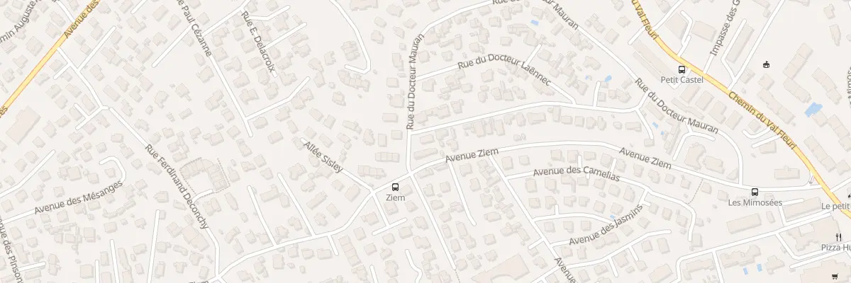Plan du 5 Rue du Docteur Mauran à Cagnes-sur-Mer