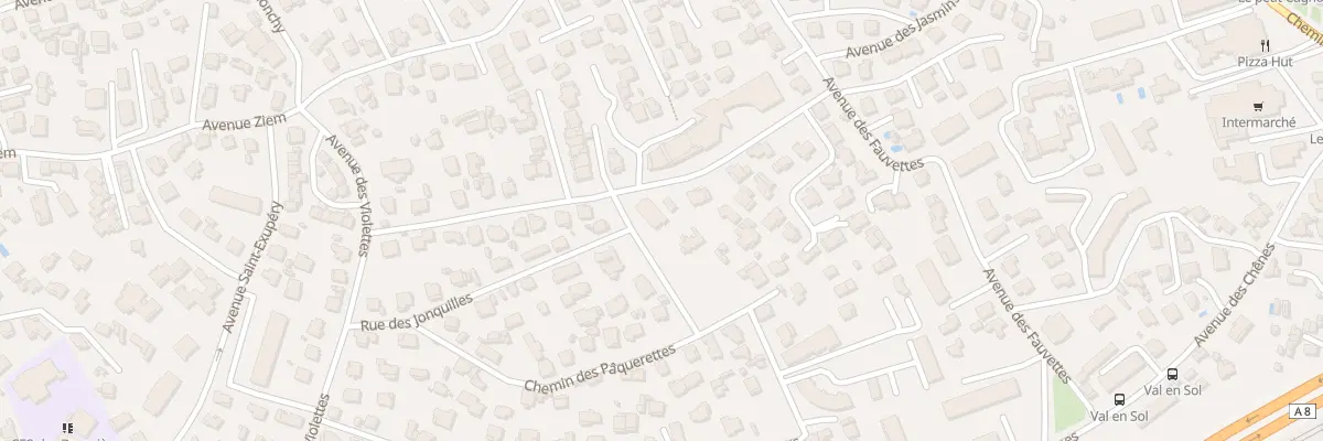 Plan du 30 Av des Bréguières à Cagnes-sur-Mer