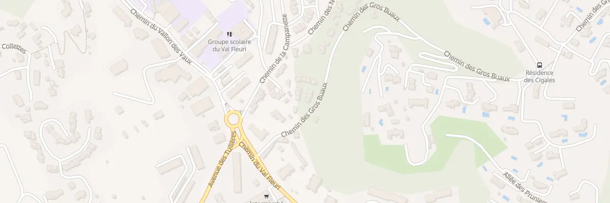 Plan du 7 Che des Gros Buaux à Cagnes-sur-Mer
