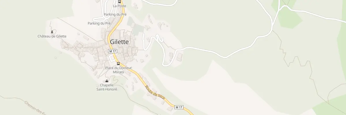 Plan du 5559 La Parra à Gilette