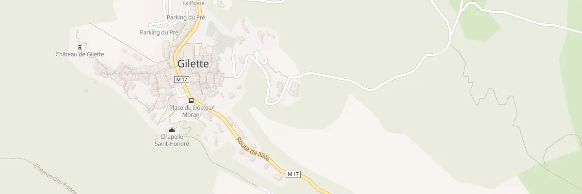 Plan du 5742 La Parra à Gilette