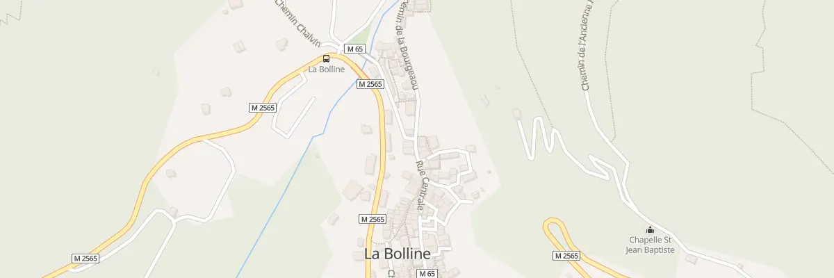 Plan du 5489 La Bolline à Valdeblore