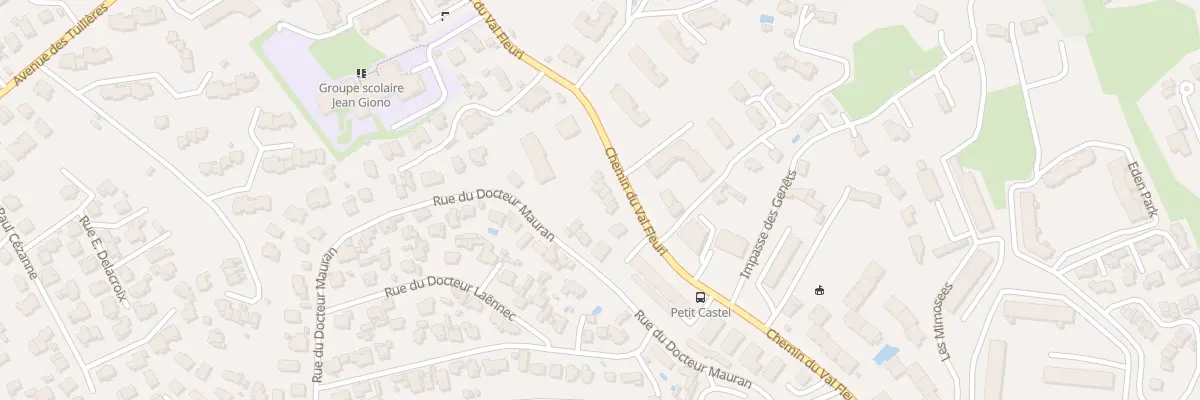 Plan du 83 Rue du Docteur Mauran à Cagnes-sur-Mer