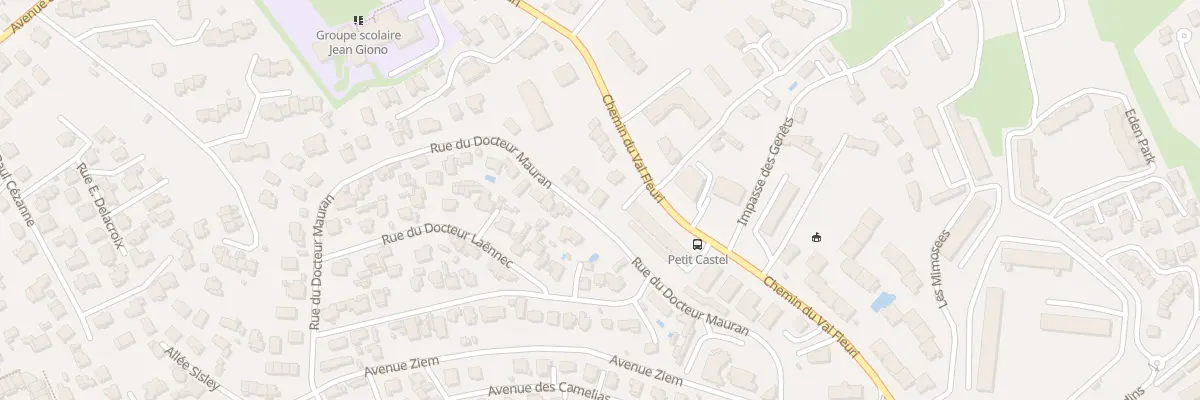 Plan du 37 Rue du Docteur Mauran à Cagnes-sur-Mer