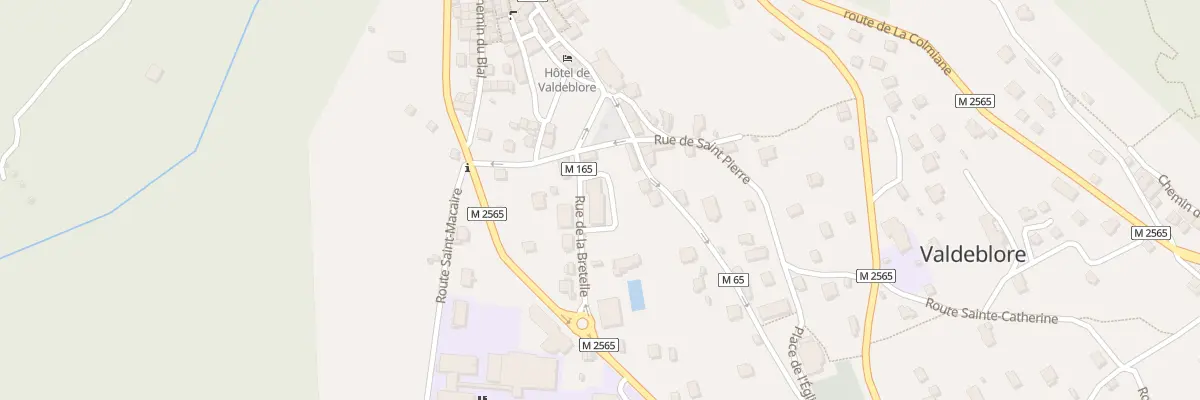 Plan du 9608 Le Clot à Valdeblore