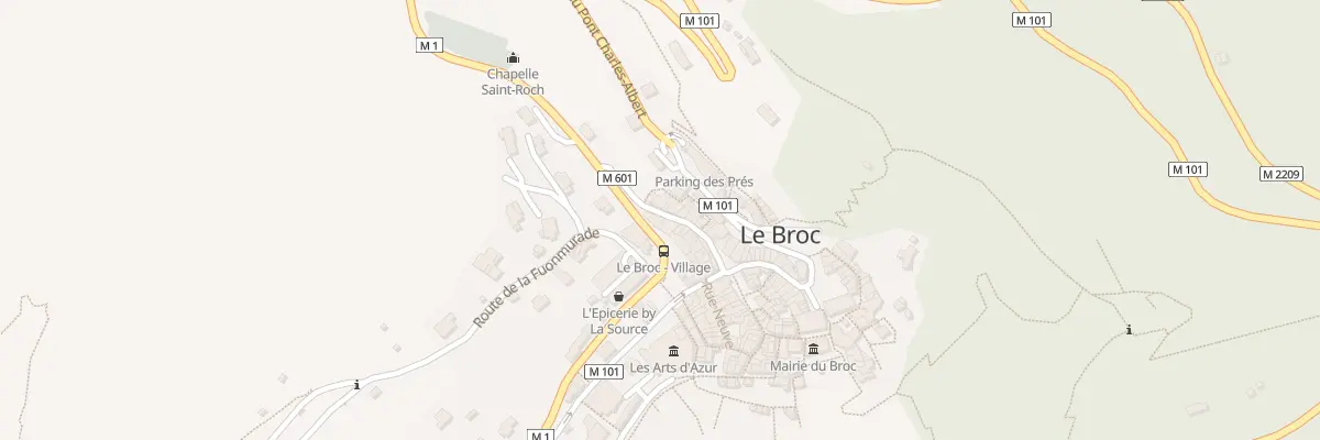 Plan du 1 Pl Cauvin au Broc