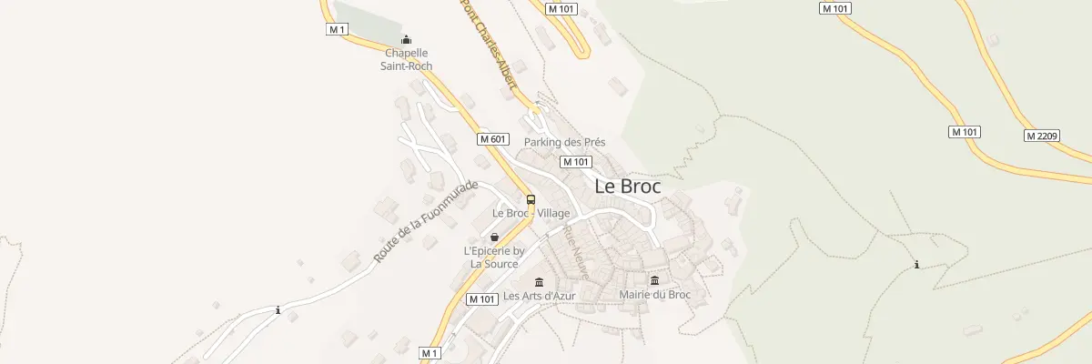 Plan du 3 Rue de la Maionette au Broc