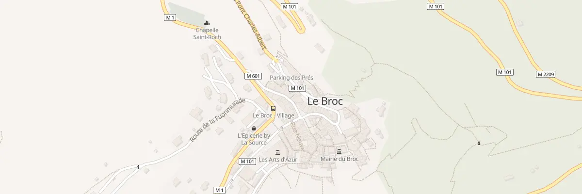 Plan du 2 Rue de la Maionette au Broc