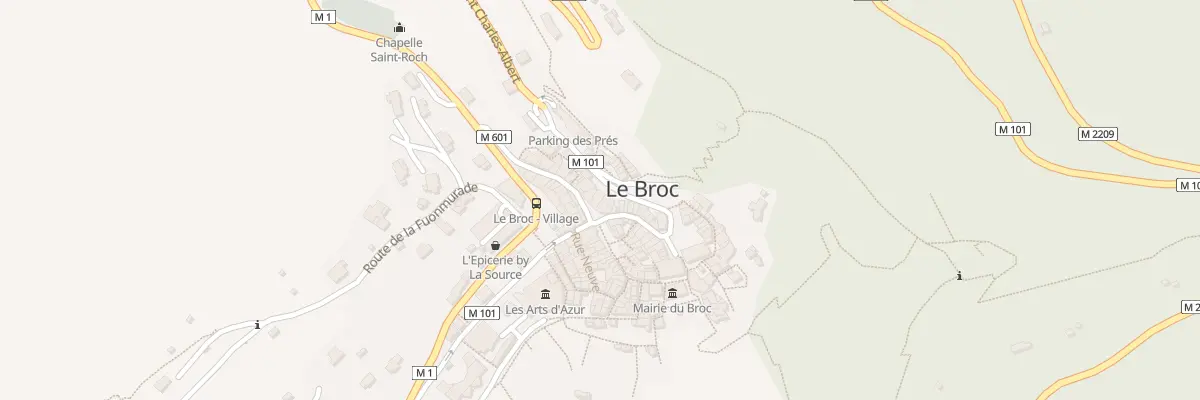 Plan du 12 Pl de la Fontaine au Broc