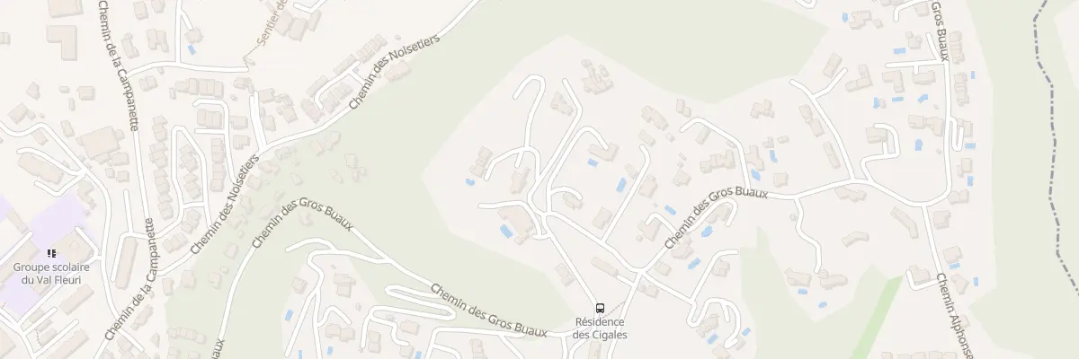Plan du 49 Che des Gros Buaux à Cagnes-sur-Mer