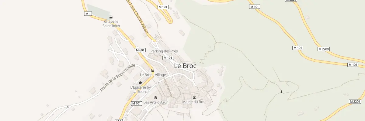Plan du 4 Rue des Paillieres au Broc