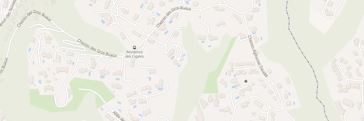 Plan du 44A Che des Gros Buaux à Cagnes-sur-Mer
