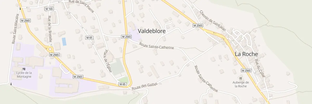 Plan du 5337 Les Gailles à Valdeblore