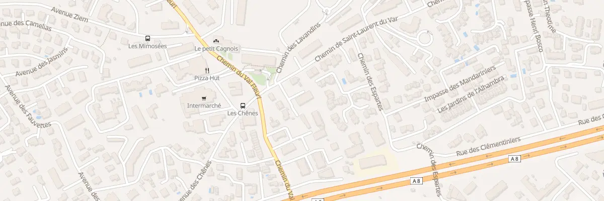 Plan du 4 Che de Saint-Laurent à Cagnes-sur-Mer