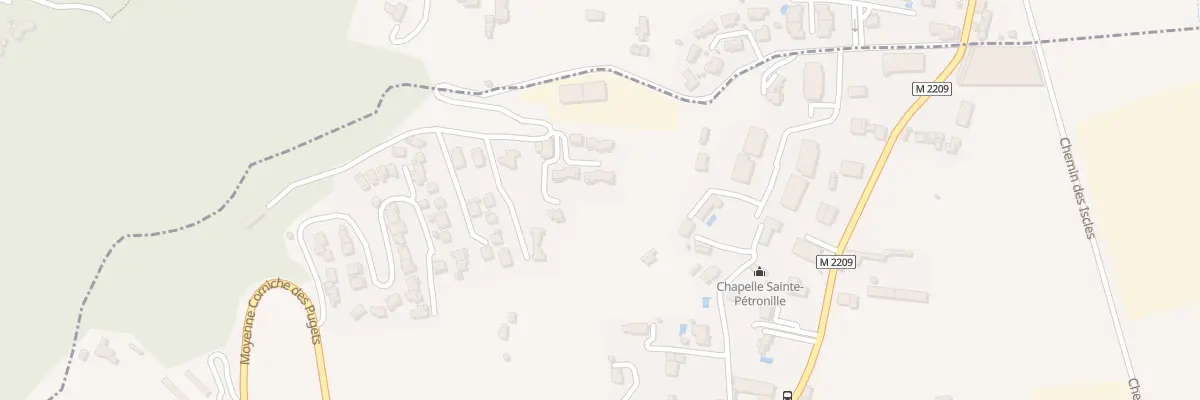 Plan du 579 Che du Degoutai à Saint-Laurent-du-Var