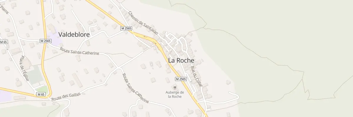 Plan du 5275 La Roche à Valdeblore