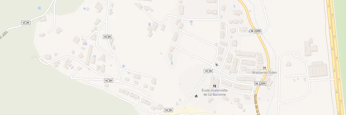 Plan du 2777 Che Marcellin Allo à La Gaude