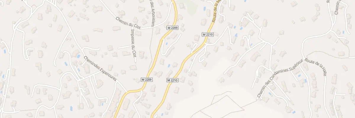 Plan du 425 Rte de la Manda à Gattières