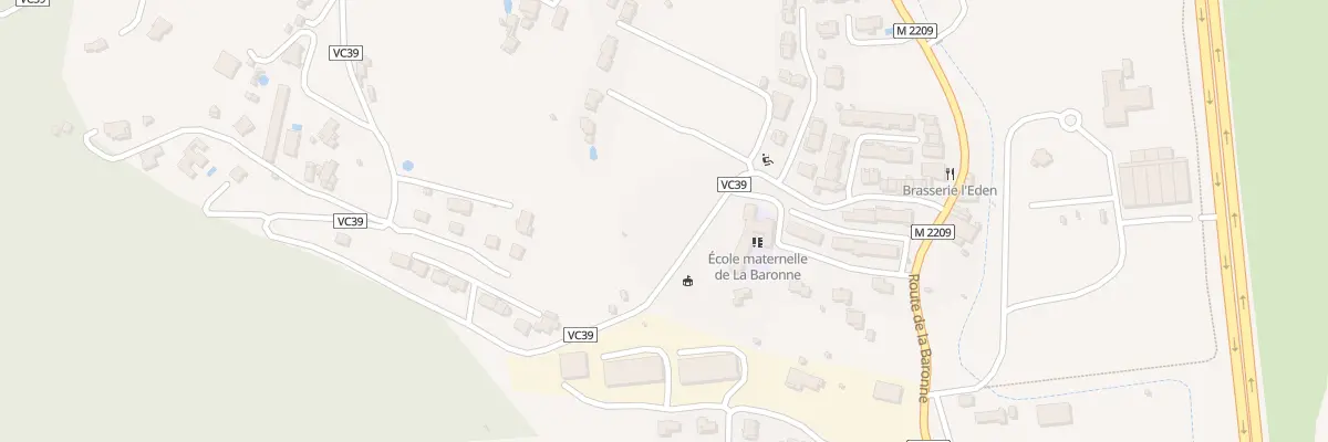 Plan du 2711 Vc Marcellin Allo No 39 à La Gaude