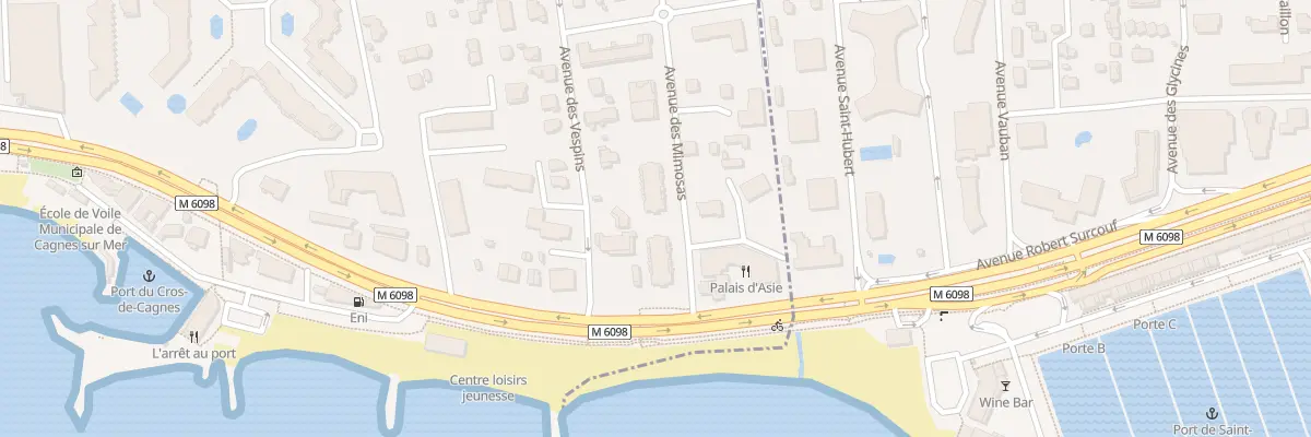 Plan du 5 Av des Mimosas à Cagnes-sur-Mer