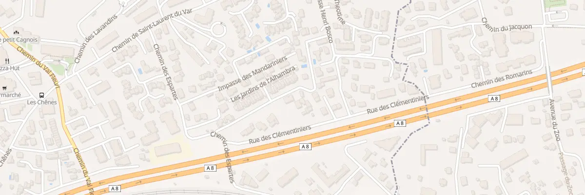 Plan du 19 Che des Espartes à Cagnes-sur-Mer