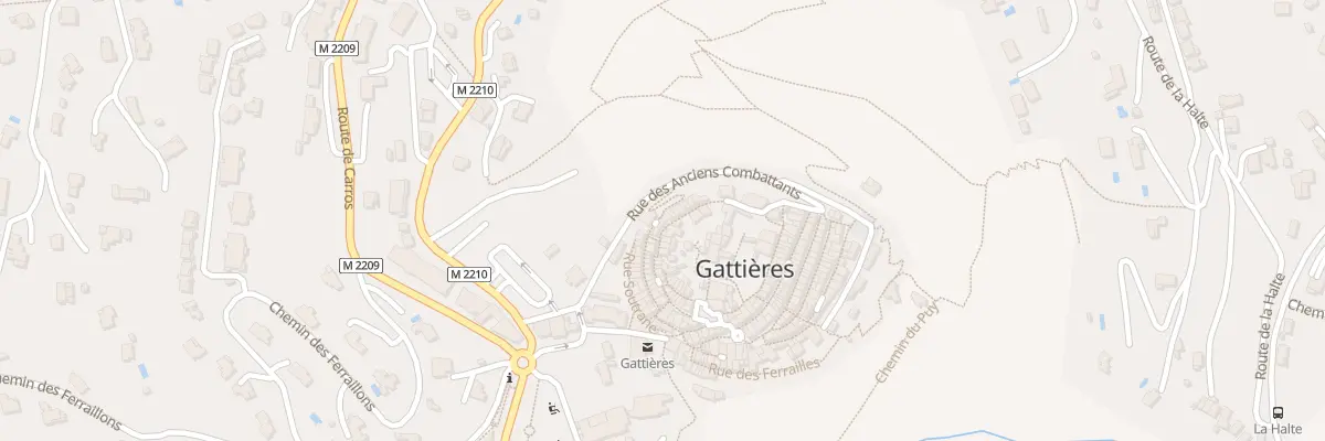 Plan du 35 Rue des Fades à Gattières