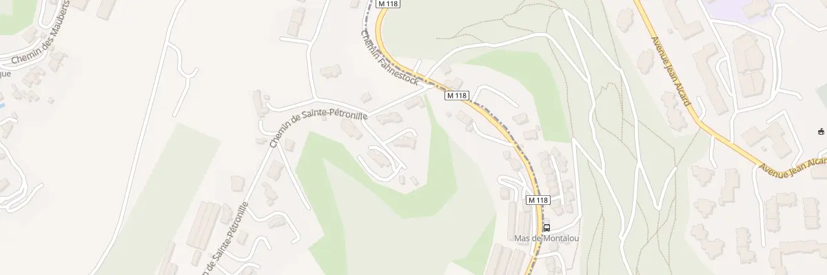 Plan du 5 Che Sainte Petronille à Cagnes-sur-Mer