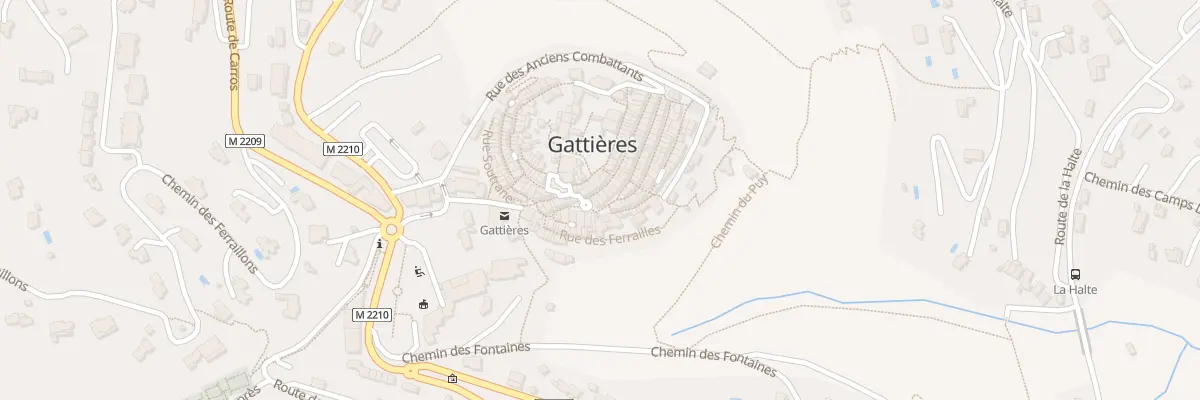 Plan du 4 Rue de la Place à Gattières