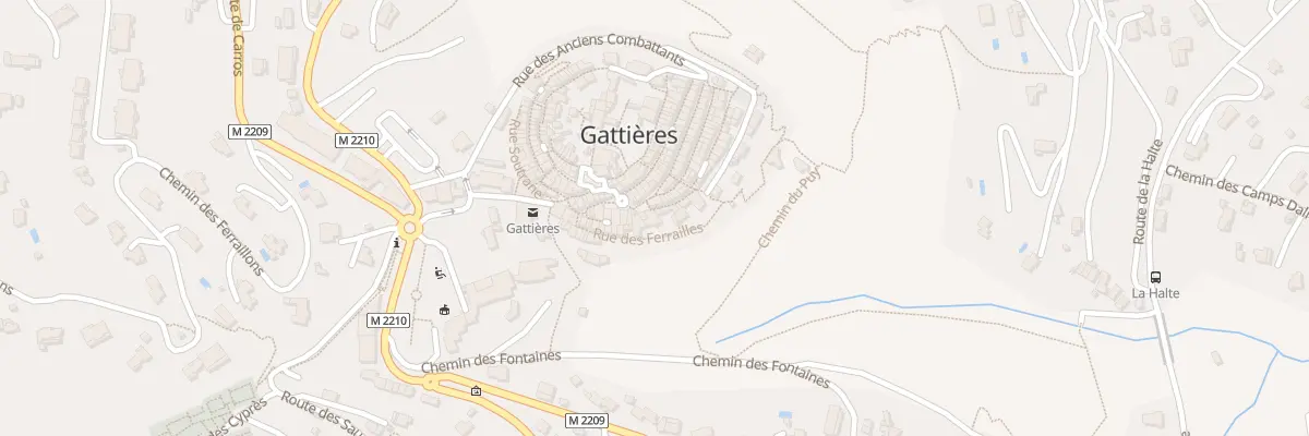 Plan du 4 Rue du Puy à Gattières