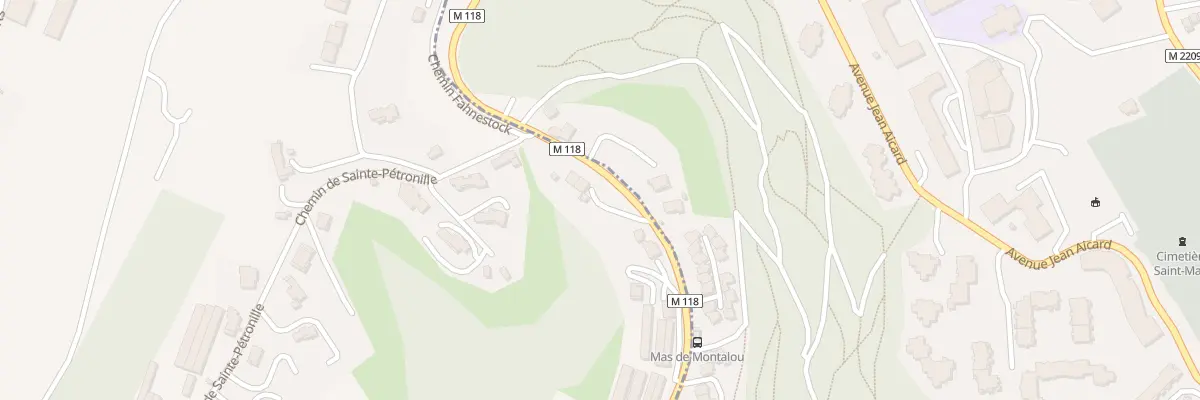 Plan du 18 Rte de Saint Jeannet à Cagnes-sur-Mer