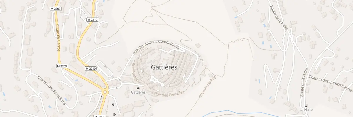 Plan du 37 Rue de la Place à Gattières