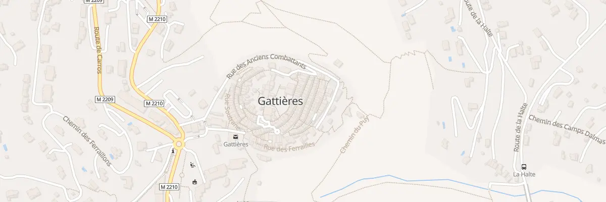 Plan du 28 Rue de la Place à Gattières