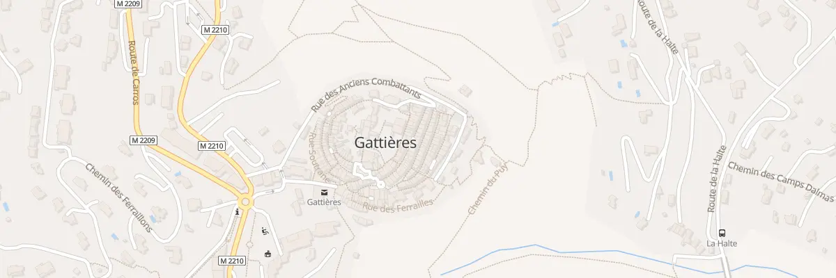 Plan du 30 Rue de la Place à Gattières