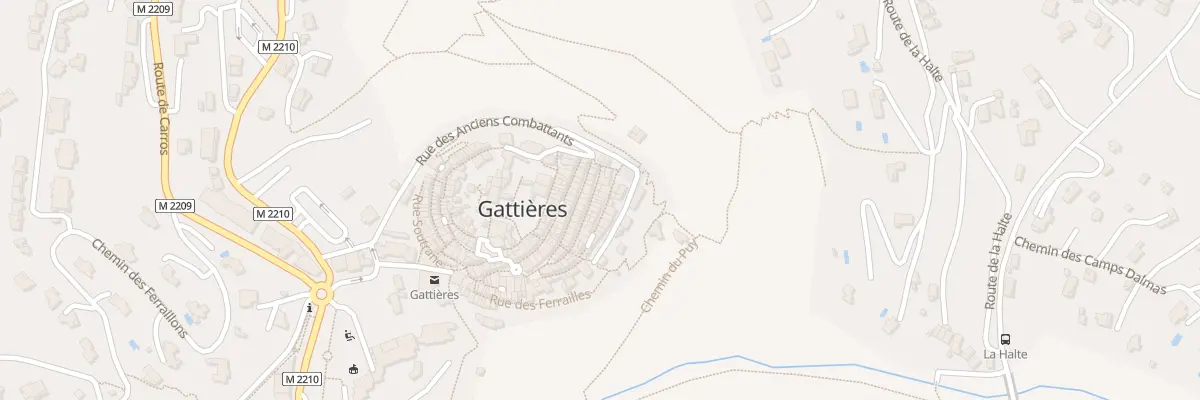 Plan du 38 Cae dou Cantoun à Gattières