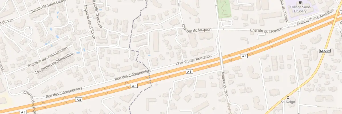 Plan du 194 Che des Romarins à Saint-Laurent-du-Var