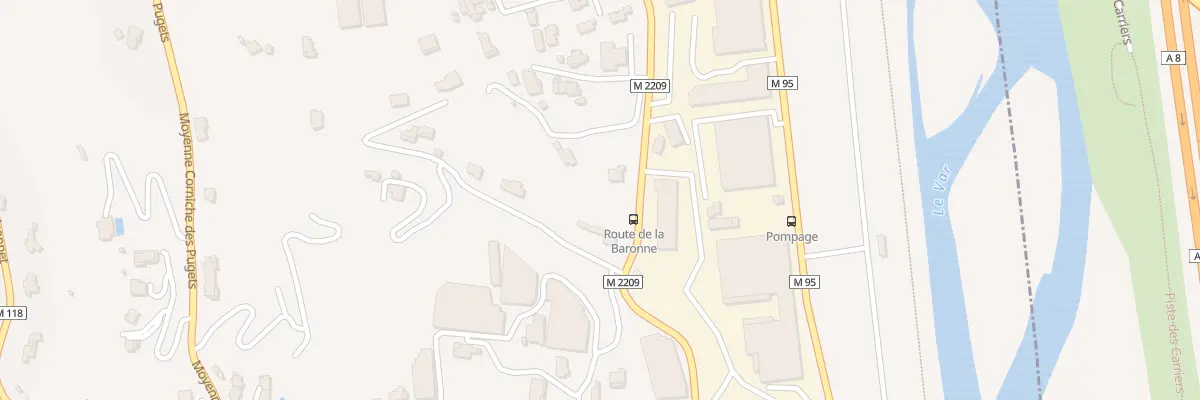 Plan du 1415 Rte des Pugets à Saint-Laurent-du-Var