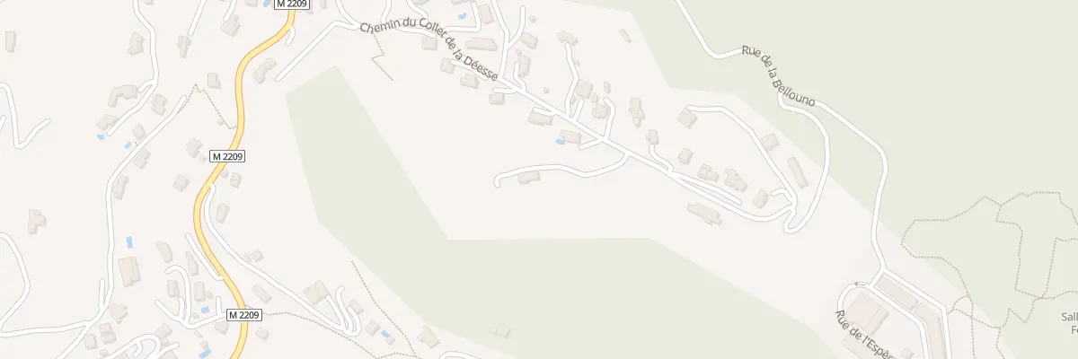 Plan du 410 Che du Collet de la Desse à Carros