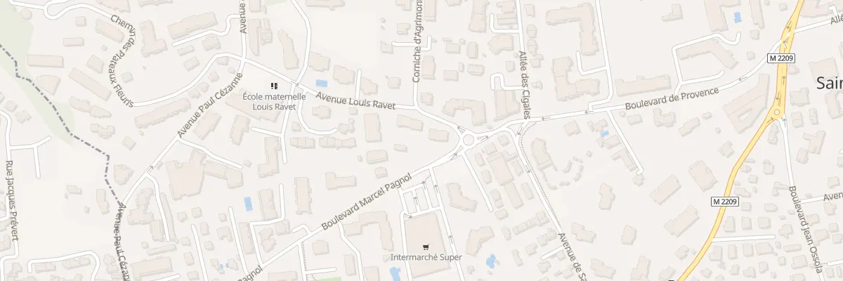 Plan du 51 Av Louis Ravet à Saint-Laurent-du-Var