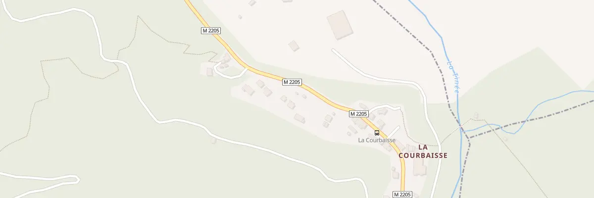 Plan du 325 Rte de la Tinée à Tournefort