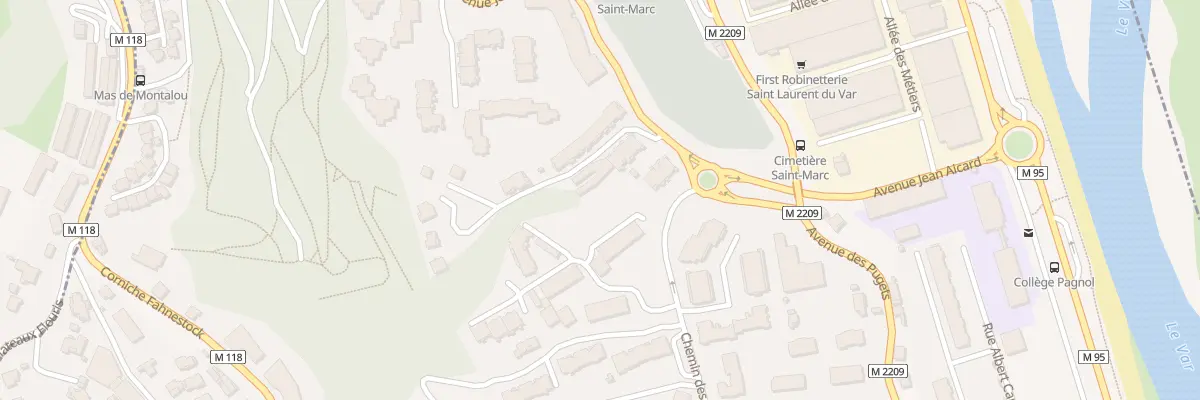 Plan du 565 Che des Rascas à Saint-Laurent-du-Var